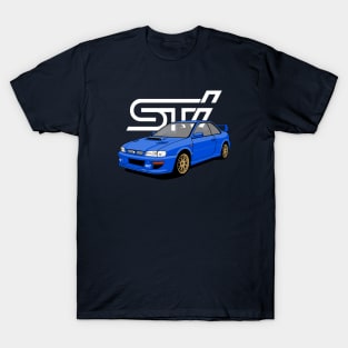 wrx sti blue T-Shirt